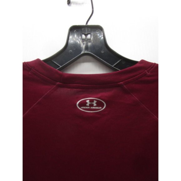 Under Armour Shirt Small Pullover Top Heat Gear Loose Running Preppy - Picture 7 of 10